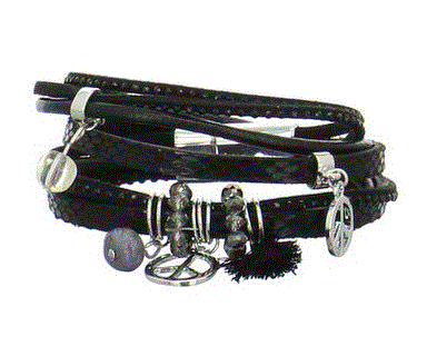 Kožený náramek Tamaris, 18 cm