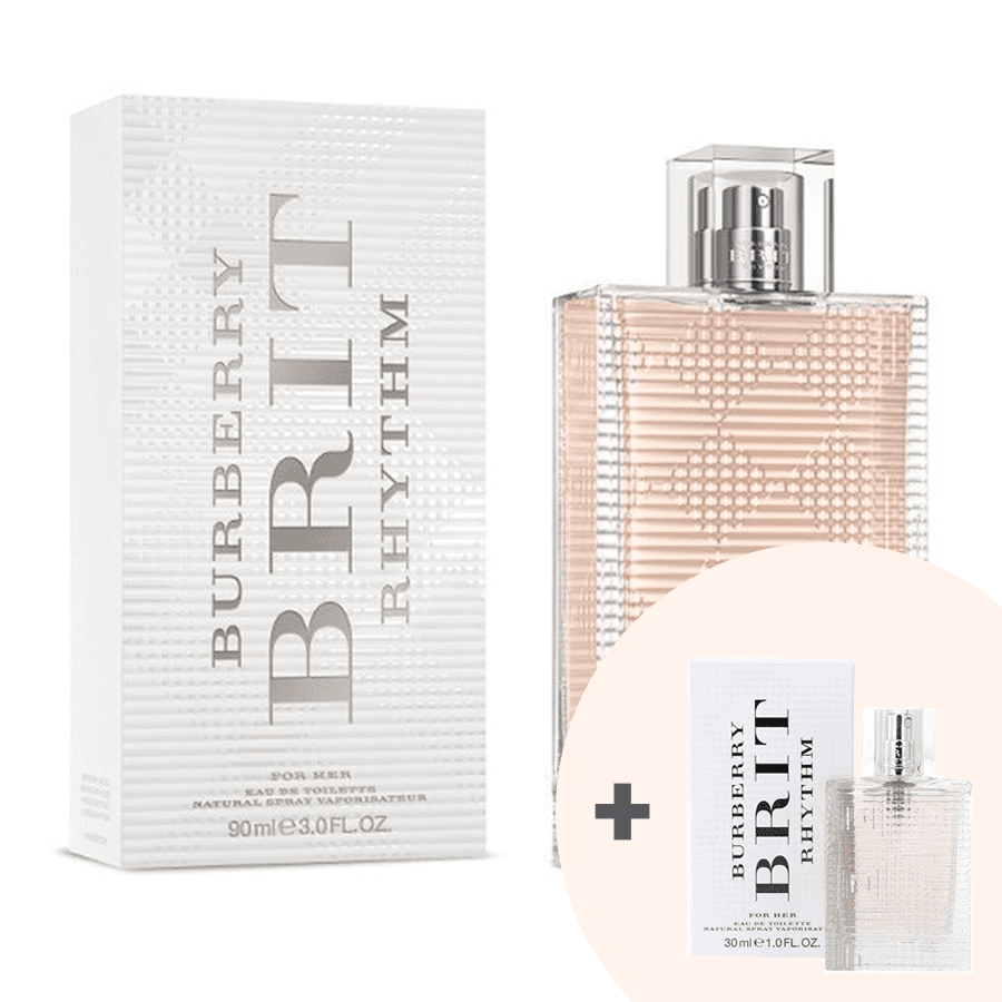 Toaletní voda Burberry Brit Rhythm 90 + 30 ml