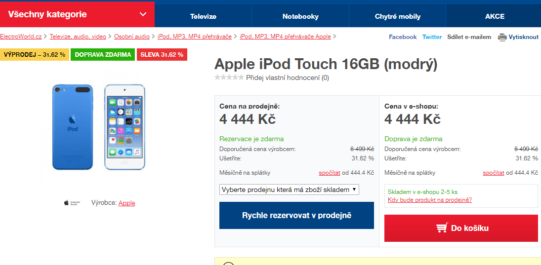 Apple iPod touch 16 GB