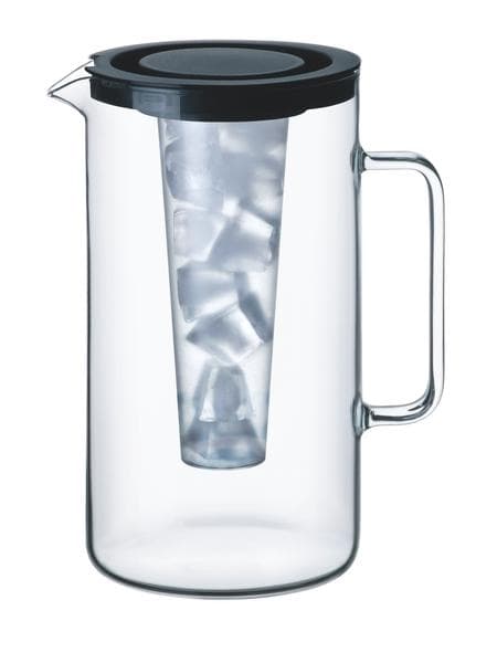 Džbán skleněný 2,5 l s ledákem