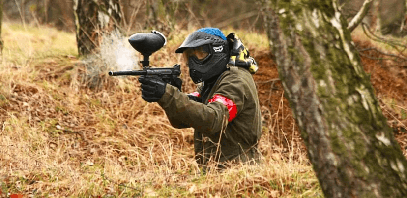 Paintballová přestřelka vč. vybavení a 100 kulí