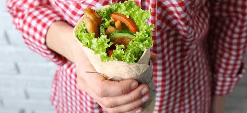 Kebab s kuřecím gyrosem na „Pavláku“