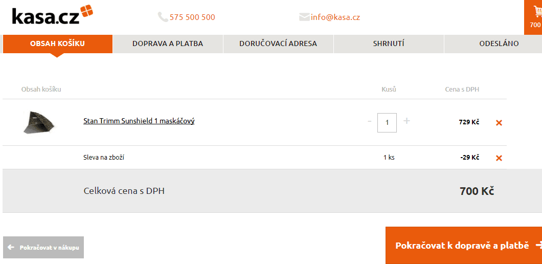 Stan / Přístřešek Trimm Sunshield maskáč