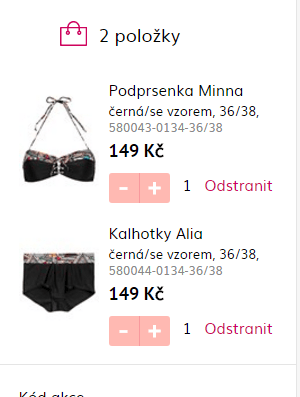 Všechny plavky maximálně za 399
