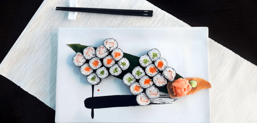 Sushi v podzámčí: 24 kousků