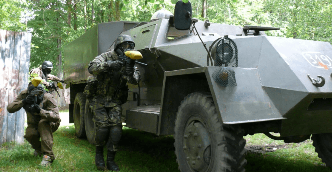 Paintball s originálním scénářem - Benešov