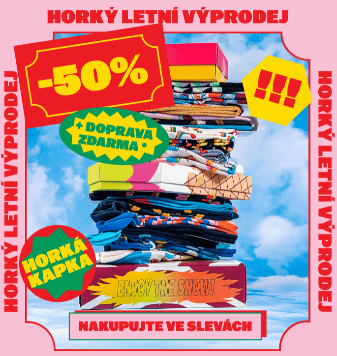Happysocks - výprodej slevy až -50%