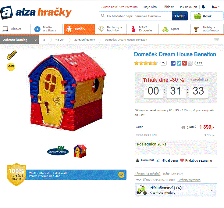 Domeček Dream House Benetton