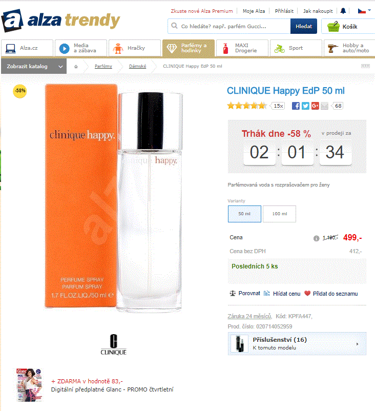 CLINIQUE Happy EdP 50 ml