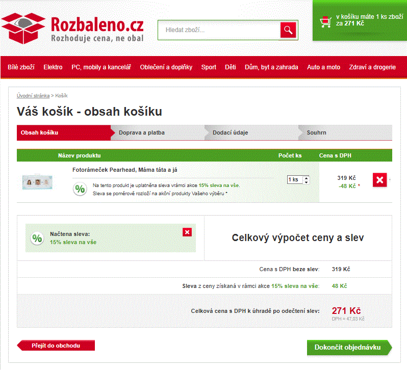 Dřevěný fotorámeček Pearhead - 43x22 cm