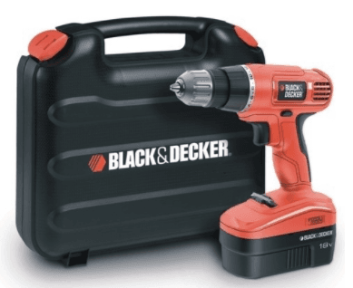 Aku vrtačka Black&Decker EPC18CAK