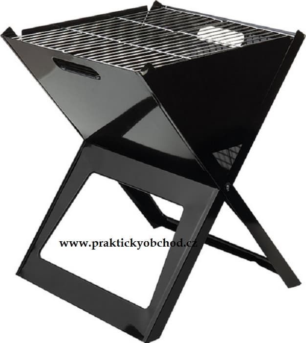 Gril, skládací, lehký, 37 x 47 cm