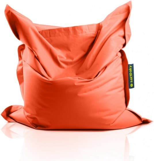 Sedací vak Sakypaky Kanafas, oranžový