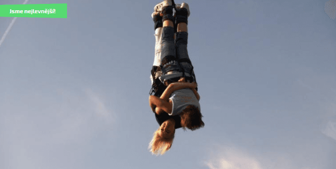 Bungee Jumping z jeřábu - 60 metrů