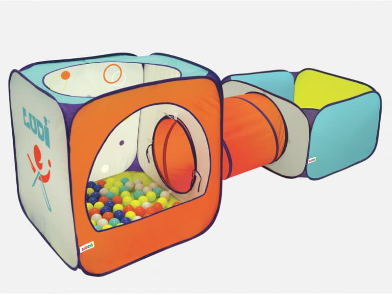 Prolézačka, schovávačka a plocha na hraní Ludi Spo