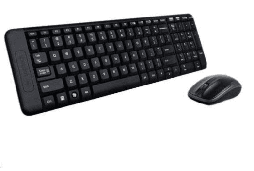Bezdrátová klávesnice a myš Logitech 