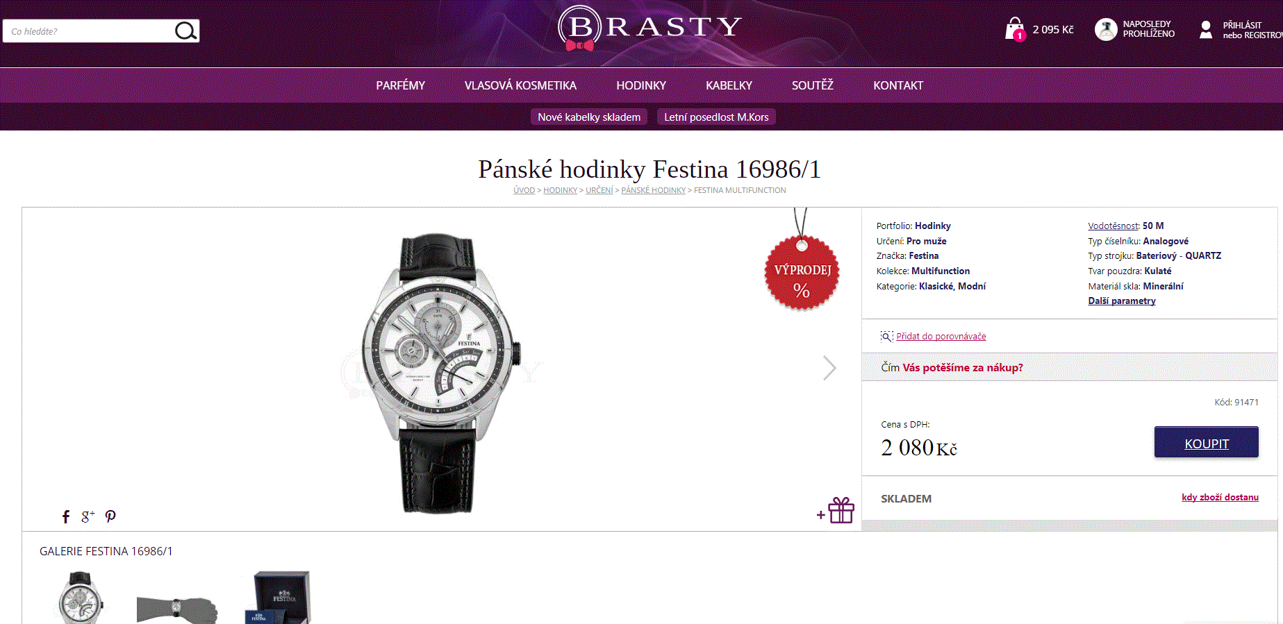 Pánské hodinky Festina 16986/1