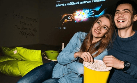Kino o samotě pro 2–4 osoby