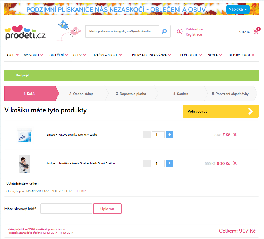 Lodger nosítko shelter Mesh Sport Platinum