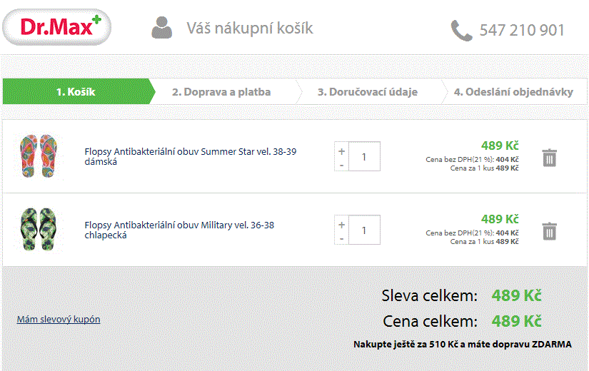 Antibakteriální Flopsy 1+1 zdarma