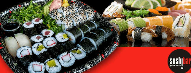 SUSHI menu pro 2 na doma s rozvozem
