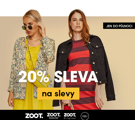 Extra sleva 20% na Zoot značky