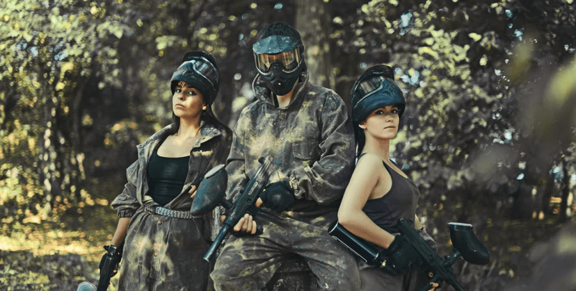 Paintballová bitva až pro 10 hráčů