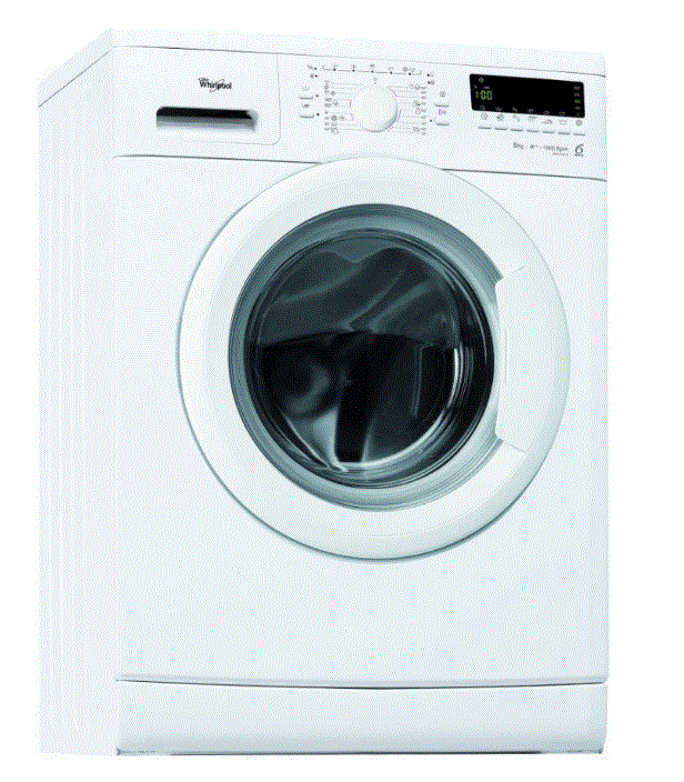 Whirlpool, 5kg, 1000 ot., A++
