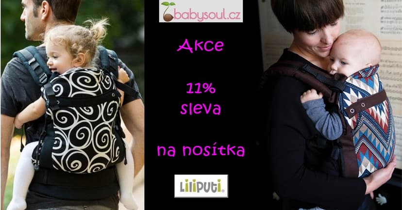 11% sleva na nosítka Liliputi