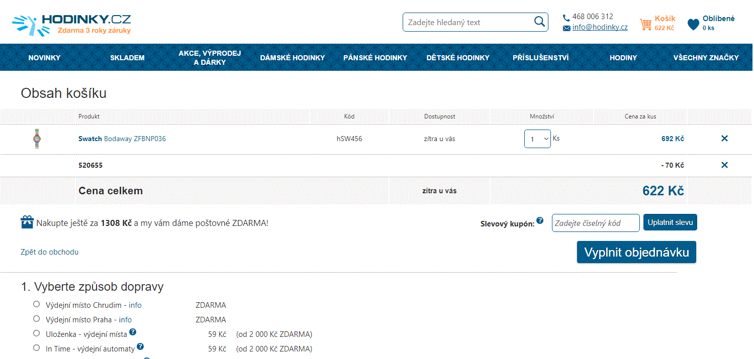 Dětské hodinky Swatch Bodaway