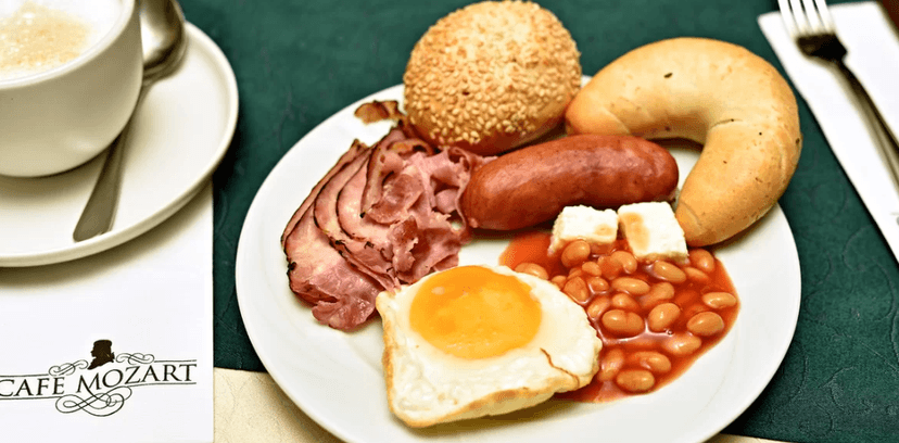 Snídaňový brunch pro jednu osobu
