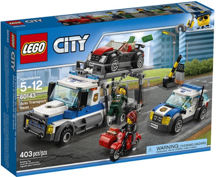 Lego City Krádež transportéru, 403 dílů