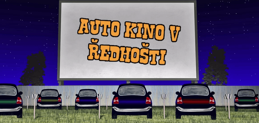 Lístky do autokina v Ředhošti 