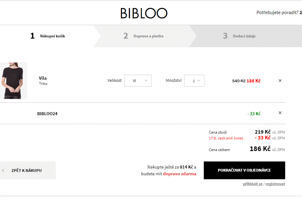 Bibloo.cz - výprodej VILA slevy až 70%
