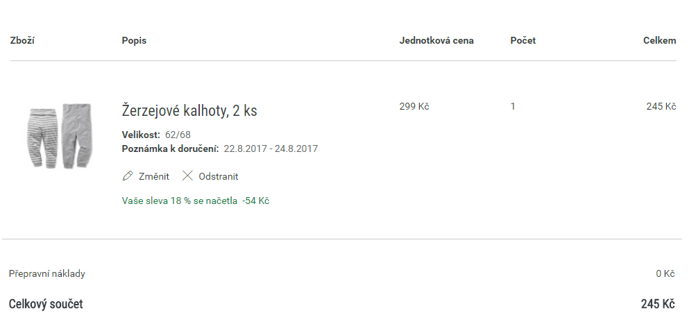 Tchibo.cz - slevový kód -18% na vše + DZ