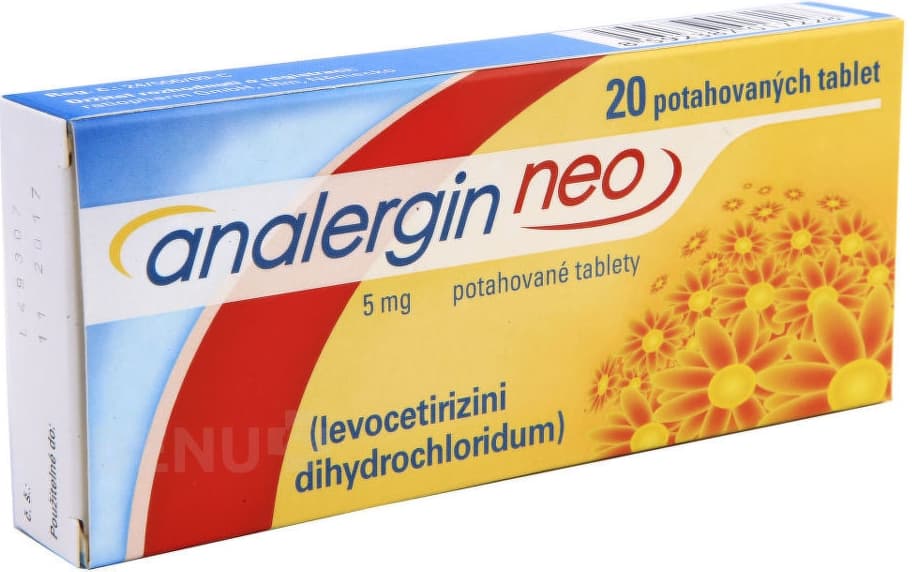 ANALERGIN NEO 5MG potahované tablety 20