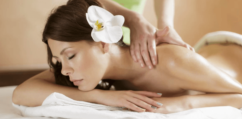 Revitalizační solná masáž + relaxační zábal