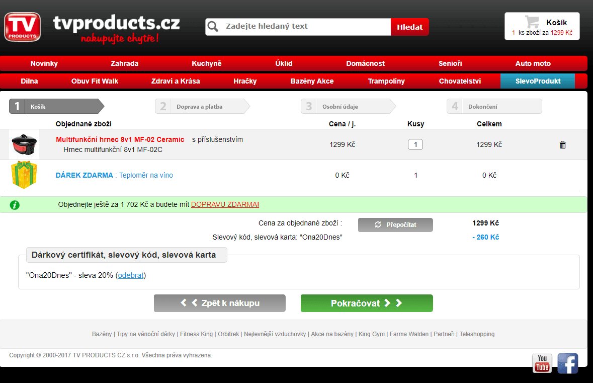 Multifunkční hrnec De Gusto 8v1 