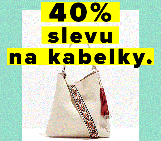 Sleva až 40% na dámské kabelky