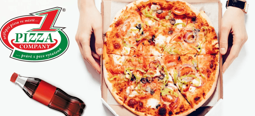 Celá pizza a nápoj dle výběru 
