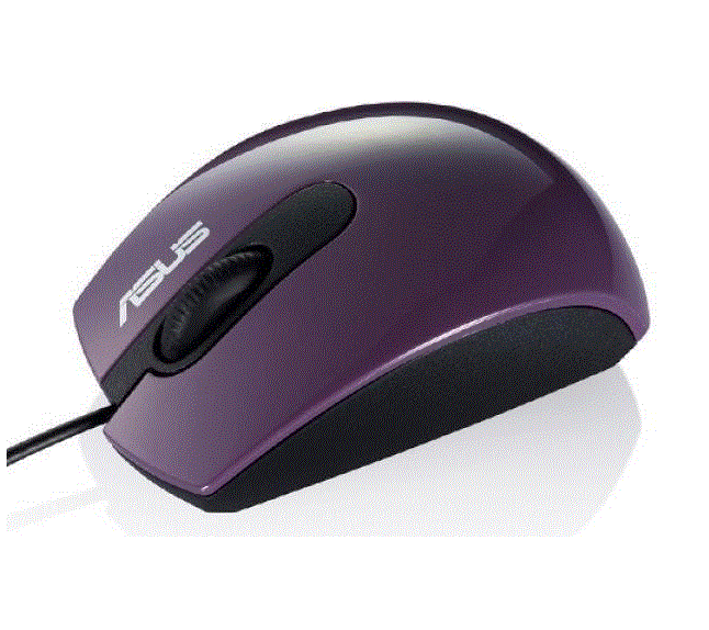 Drátová myš ASUS UT210 fialová