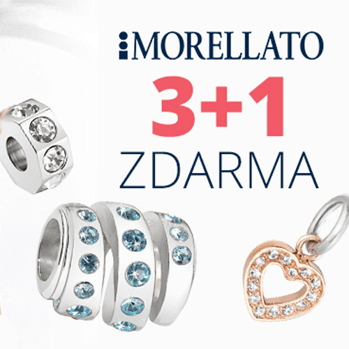 Ocelové přívěsky Drops Morellato 3+1 zdarma