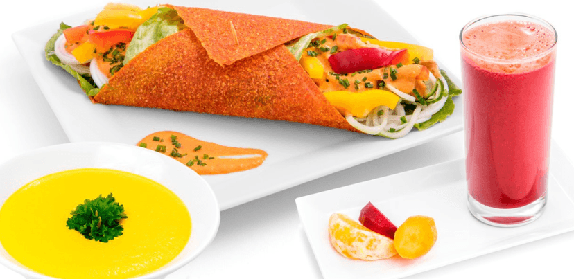 4chodové menu z bistra bistRAWveg