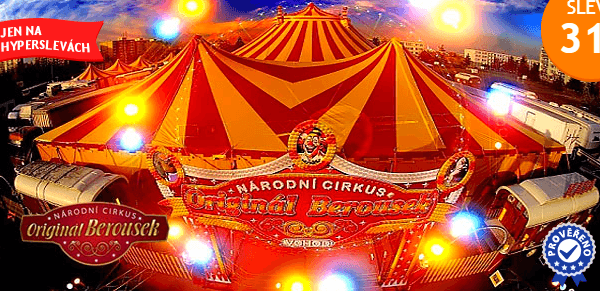 Národní CIRKUS Originál Berousek - vstupenky