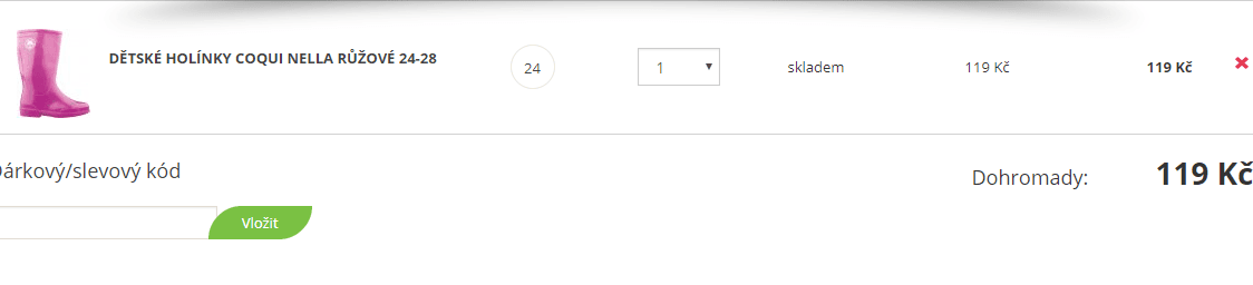 Sleva 50% na dětské sandály a přezůvky