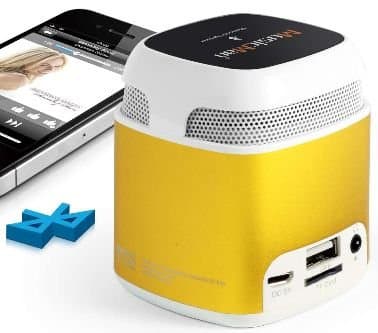 Technaxx Bluetooth reproduktor, zlatý