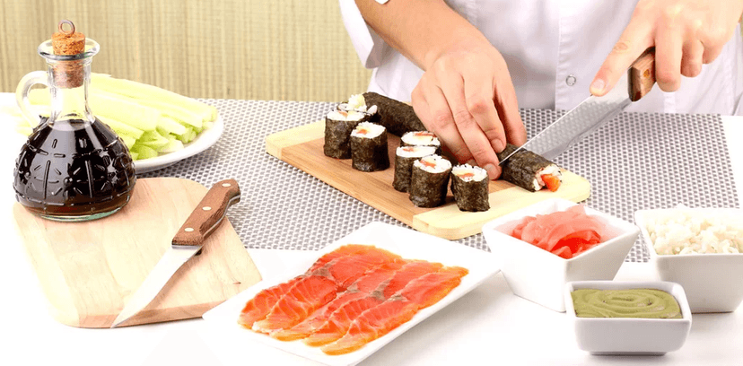 Zážitkový kurz přípravy sushi