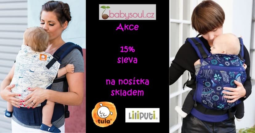 15% sleva na nosítka Tula a Liliputi - skladem