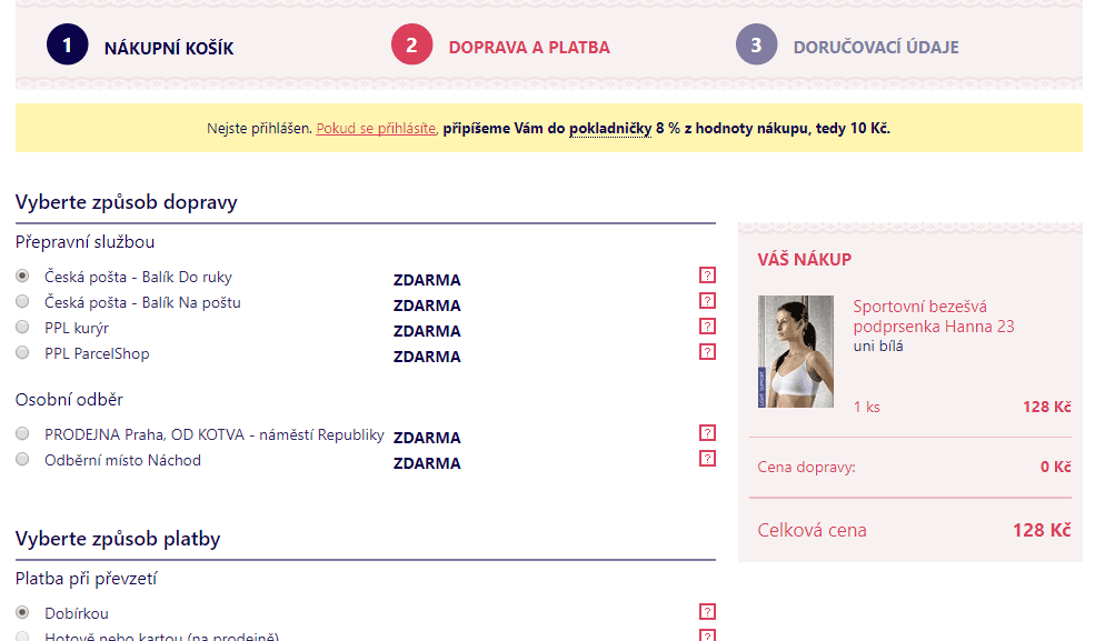 Doprava zdarma + sleva 21% na vše