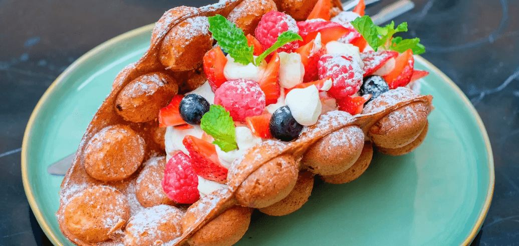 Sladké a slané waffle dle výběru